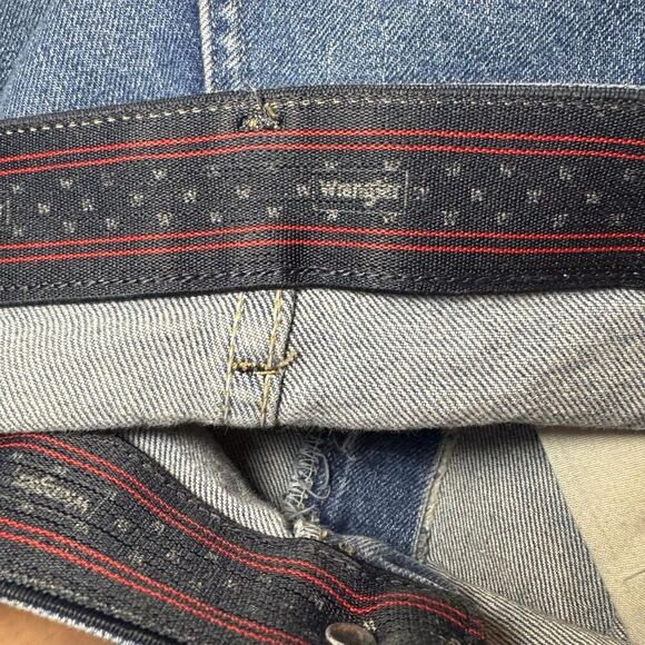 Wrangler Men's Premium Quality Straight Leg Blue Jeans 38X30 - Picture 6 of 7